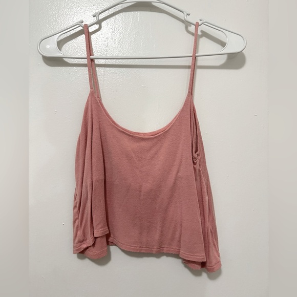 Women's - Nollie Peach Flowy Crop Tank - XS - Picture 2 of 3